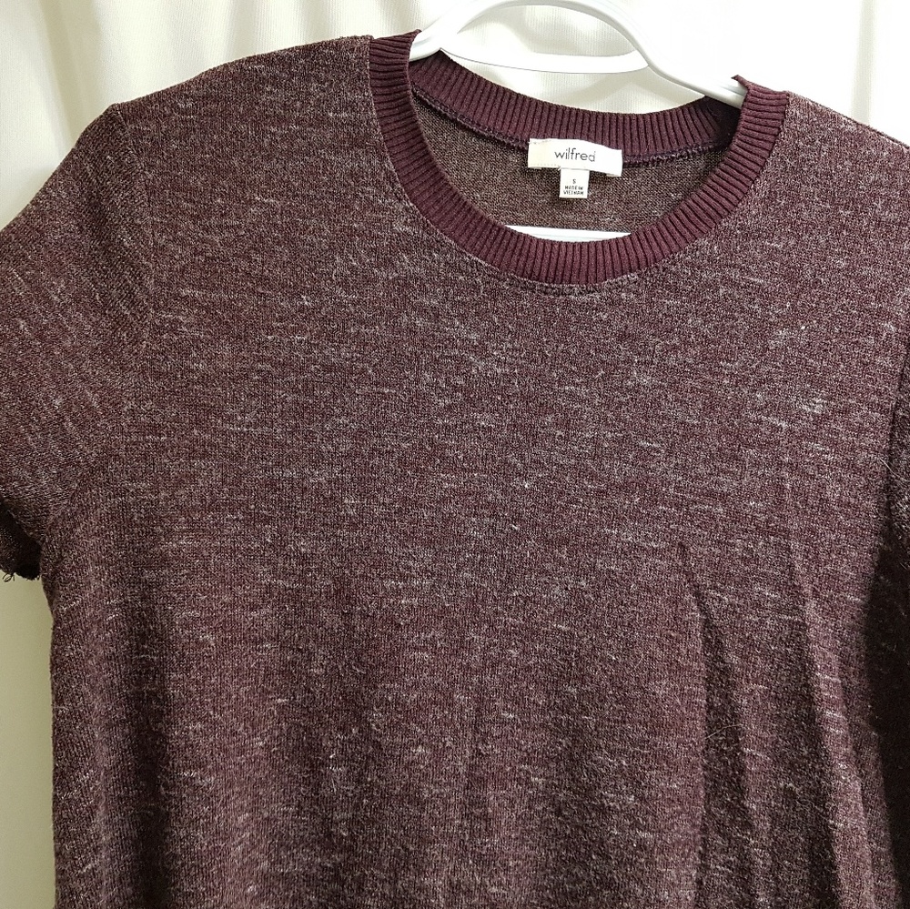 Wilfred (aritzia) knit type T-shirt